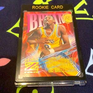Kobe Bryant Skybox Z Force Rooke Card Rare